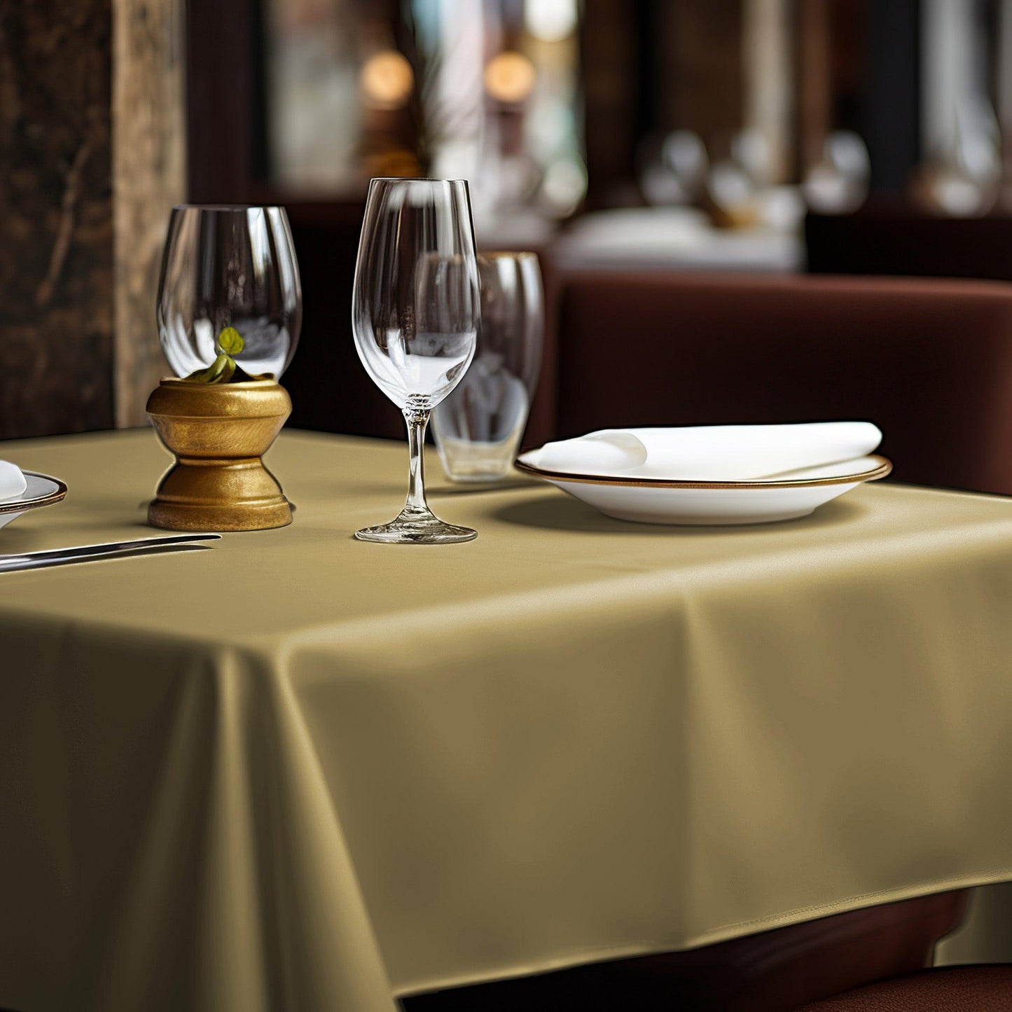 Pegasus Textiles ORCHID 100% Polyester Buttermilk Tablecloths - Pegasus Textiles