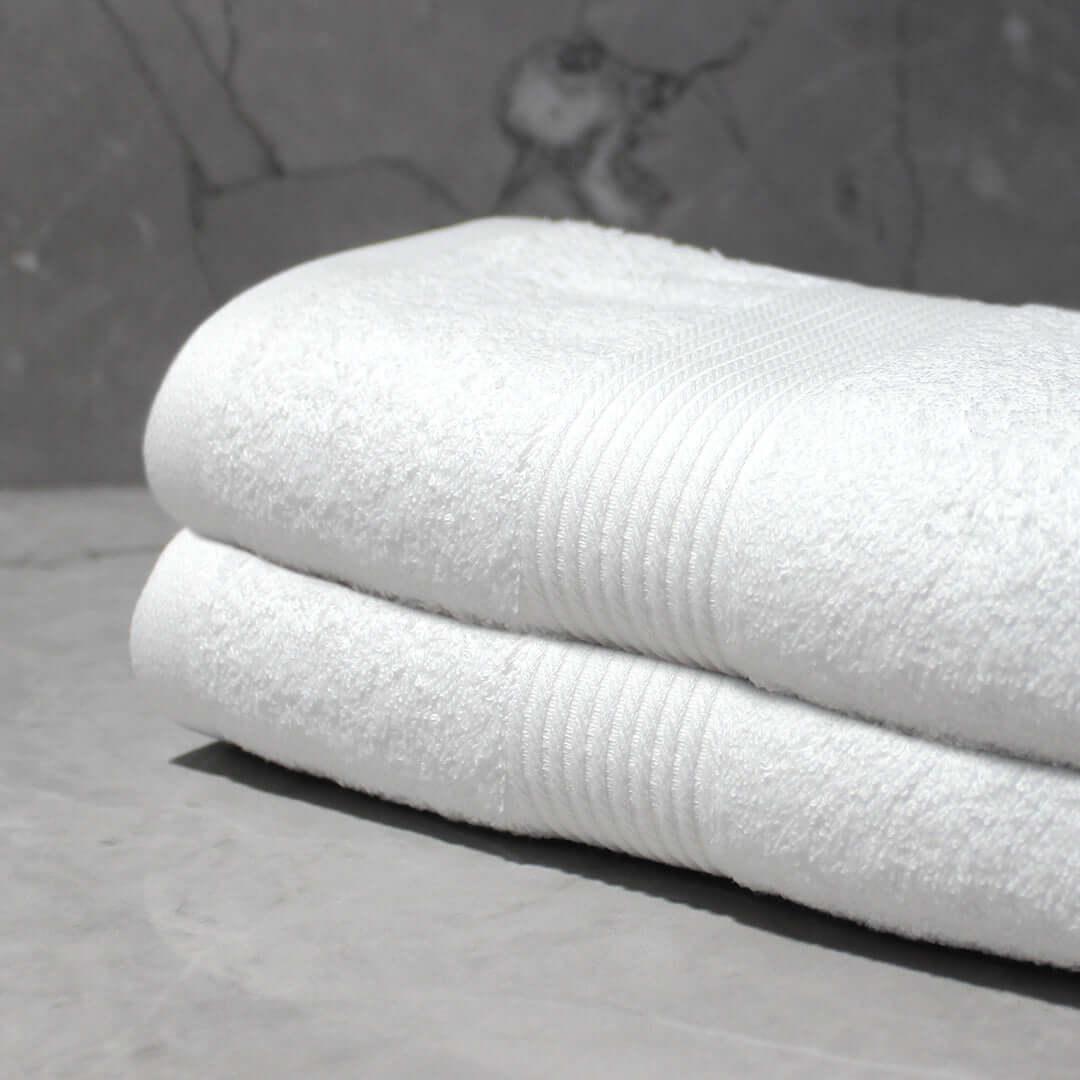 Pegasus Textiles Classic 500 Luxury White Towels Range - 525 gsm
