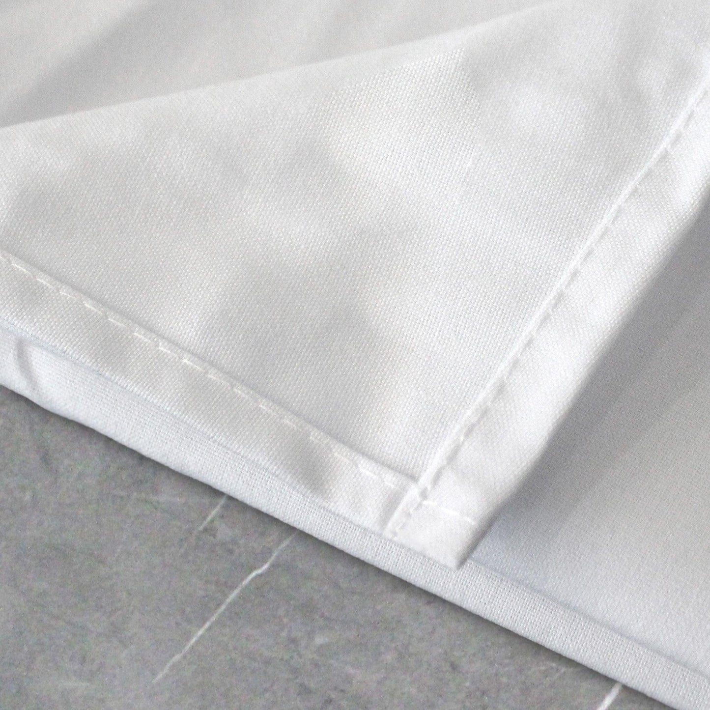 Pegasus Textiles ORCHID 100% Polyester White Napkins Linen - PACK of 10 - Pegasus Textiles